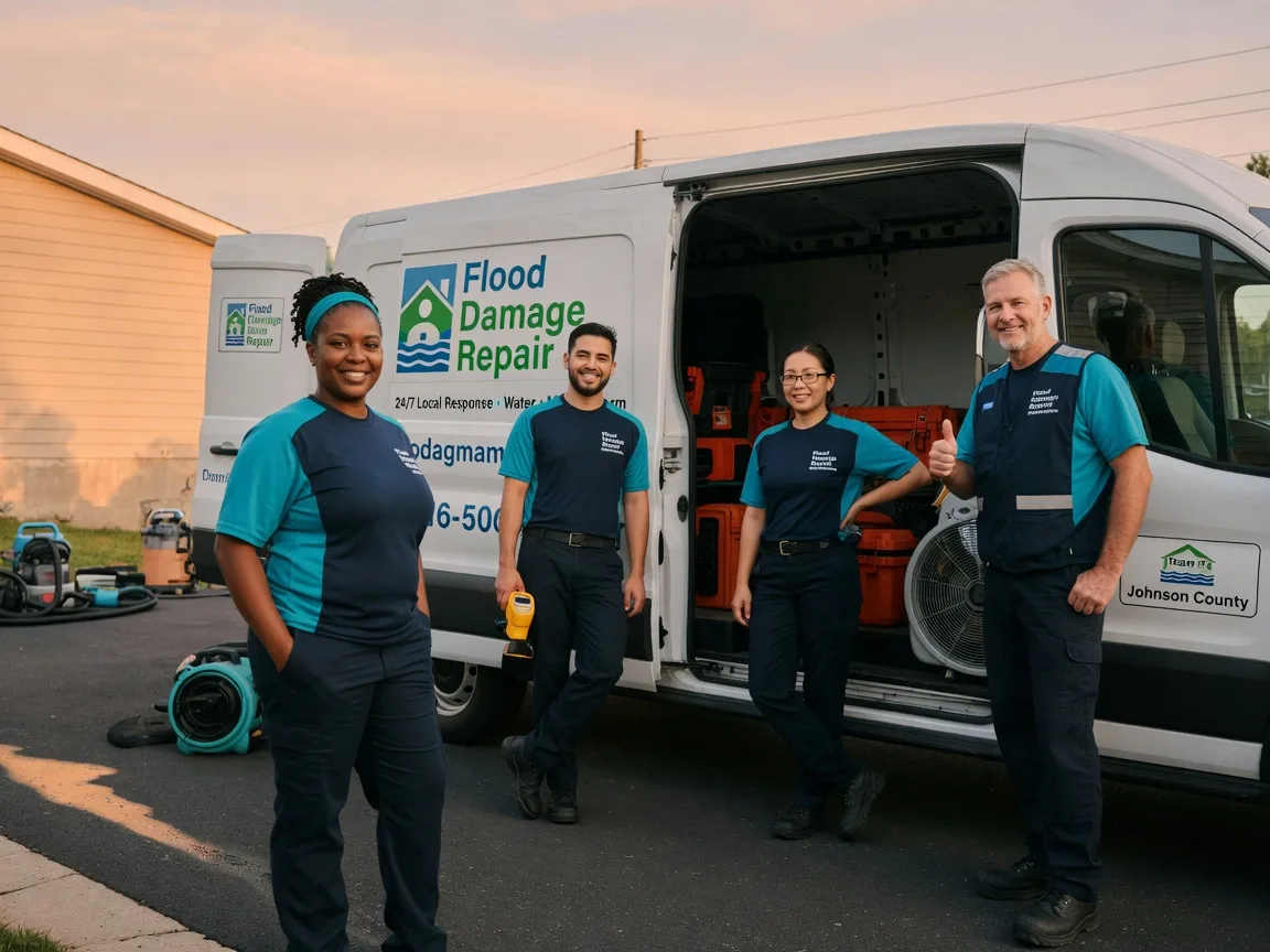 Water Damage Restoration company in La Fontaine, IN
